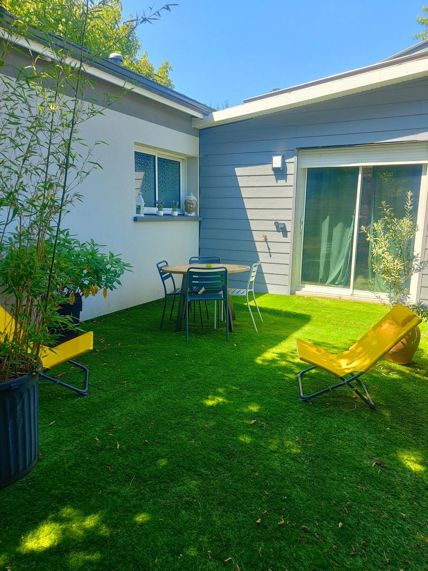 Tiny House Avec Jardin Et Acces Piscine Chauffee Villa Saint-Médard-en-Jalles Buitenkant foto