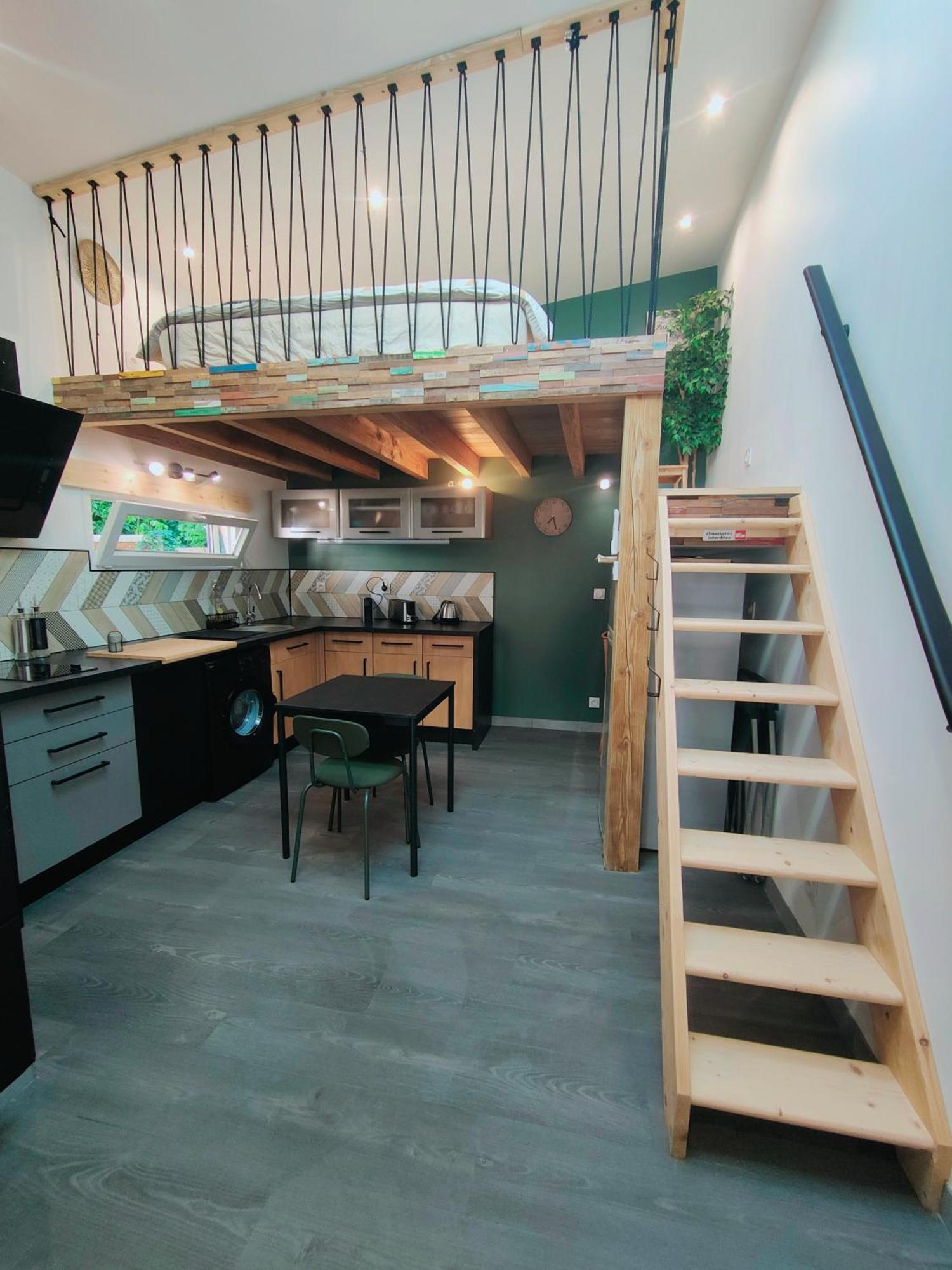 Tiny House Avec Jardin Et Acces Piscine Chauffee Villa Saint-Médard-en-Jalles Buitenkant foto